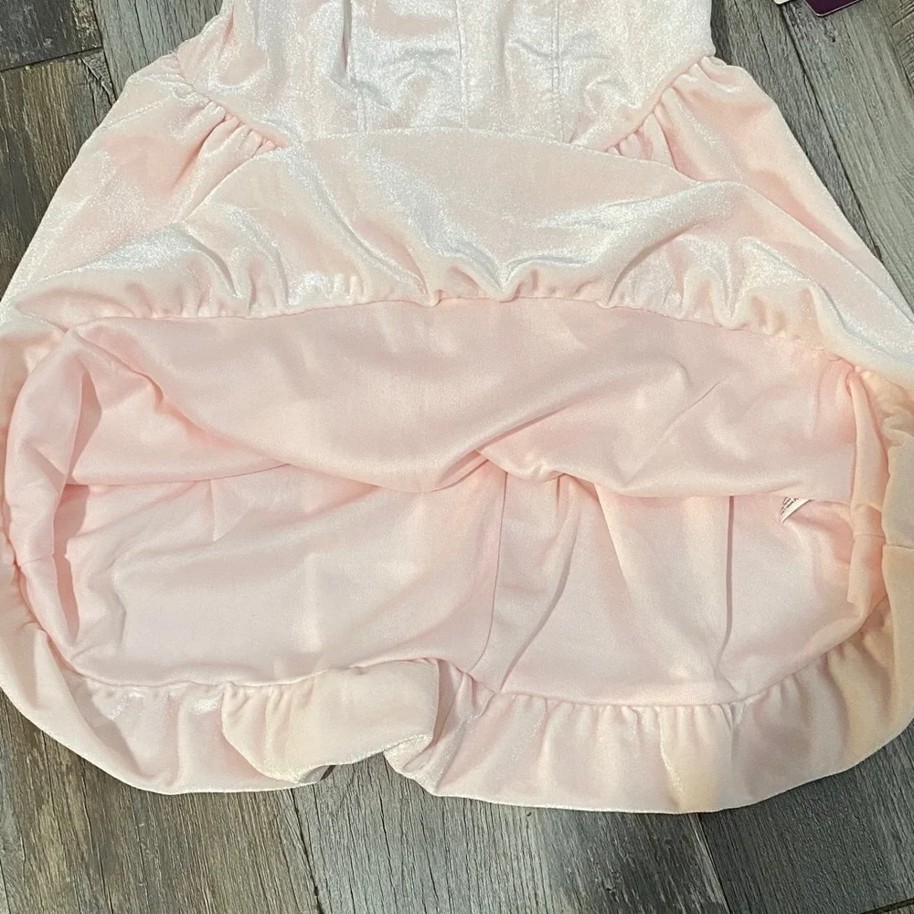 Shimmering Pink Kids Casual Dress